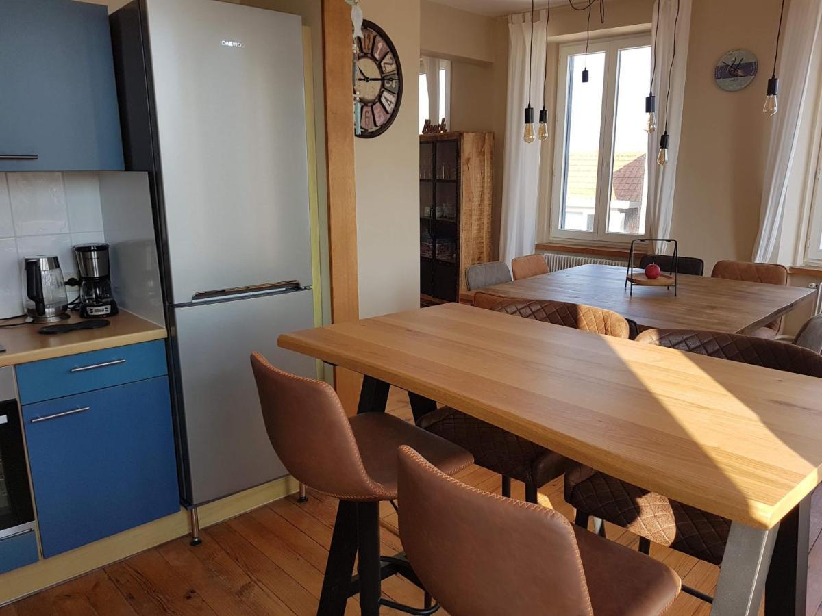 Apt 6 Pers. Duplex Vue Mer Avec Charme De L'Ancien Bray-Dunes Luaran gambar