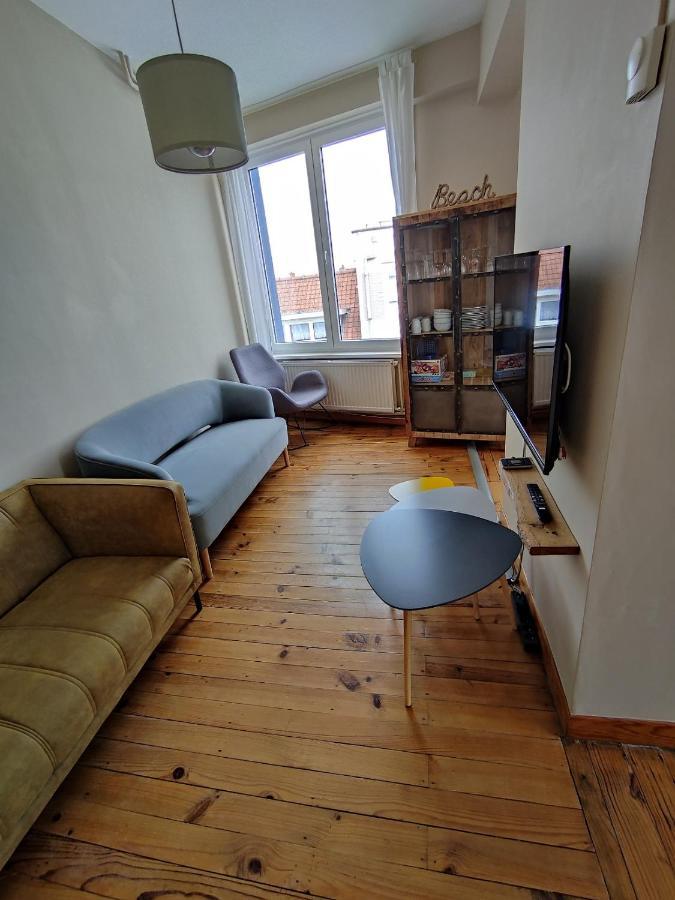 Apt 6 Pers. Duplex Vue Mer Avec Charme De L'Ancien Bray-Dunes Luaran gambar